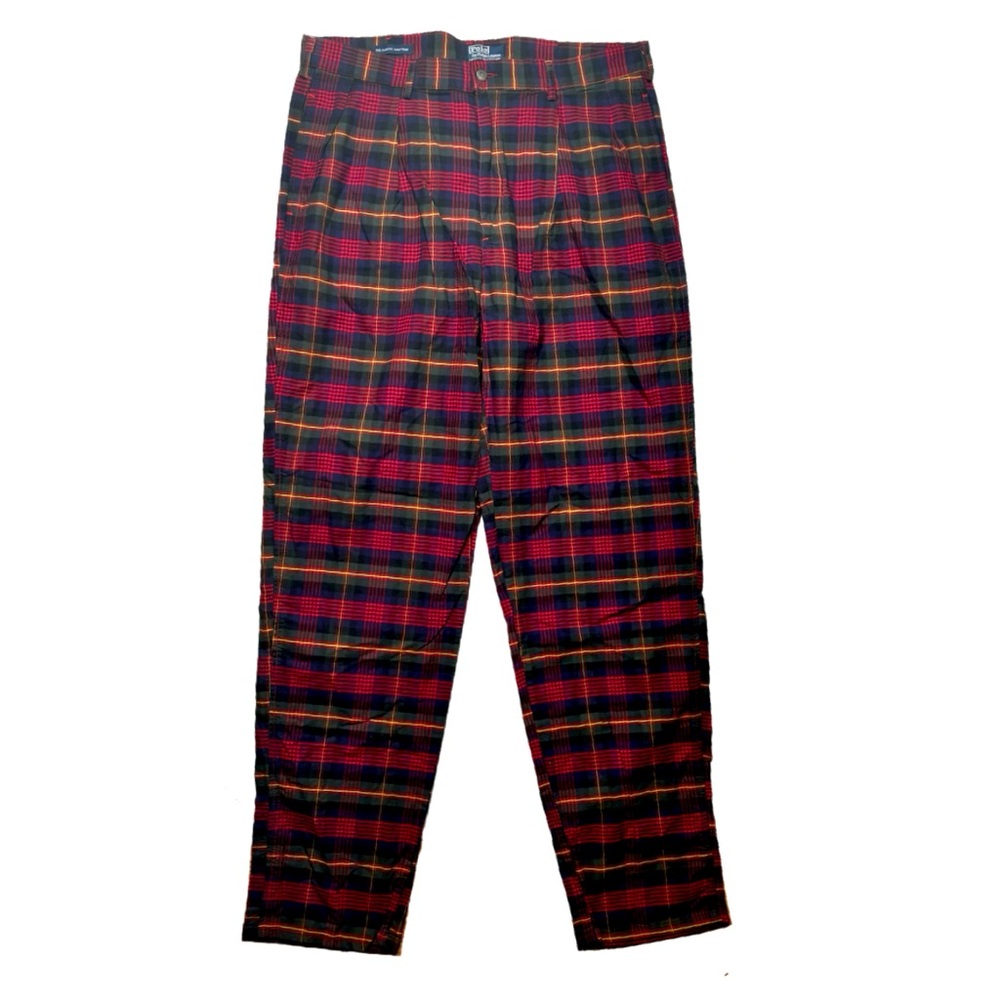 Vintage Polo Ralph Lauren Tartan Plaid Pants
